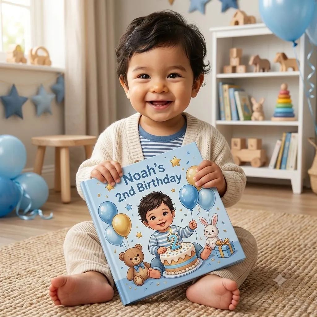Personalised 2nd Birthday Storybook