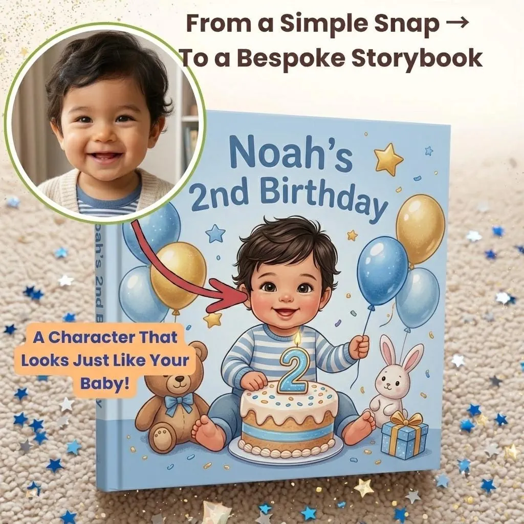 Personalised 2nd Birthday Storybook