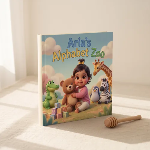 Personalised Alphabet Zoo Book