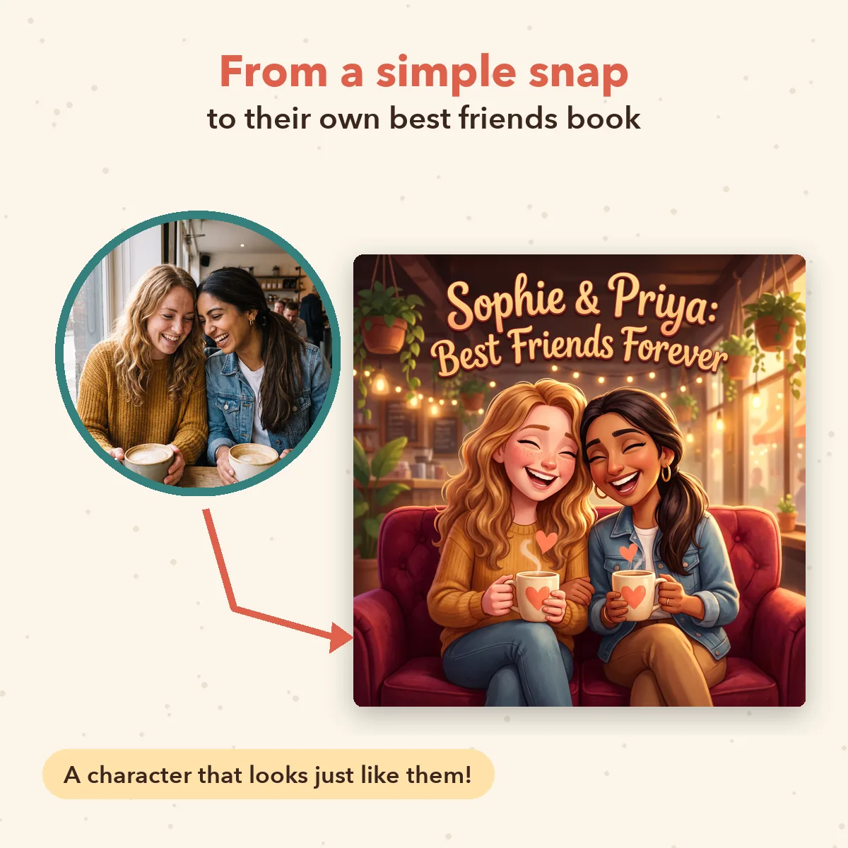Personalised Best Friend Book