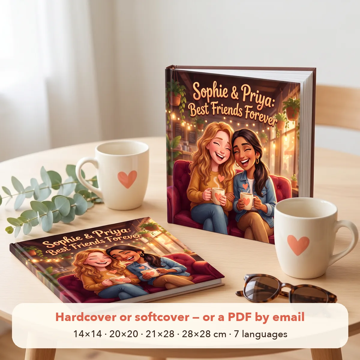 Personalised Best Friend Book
