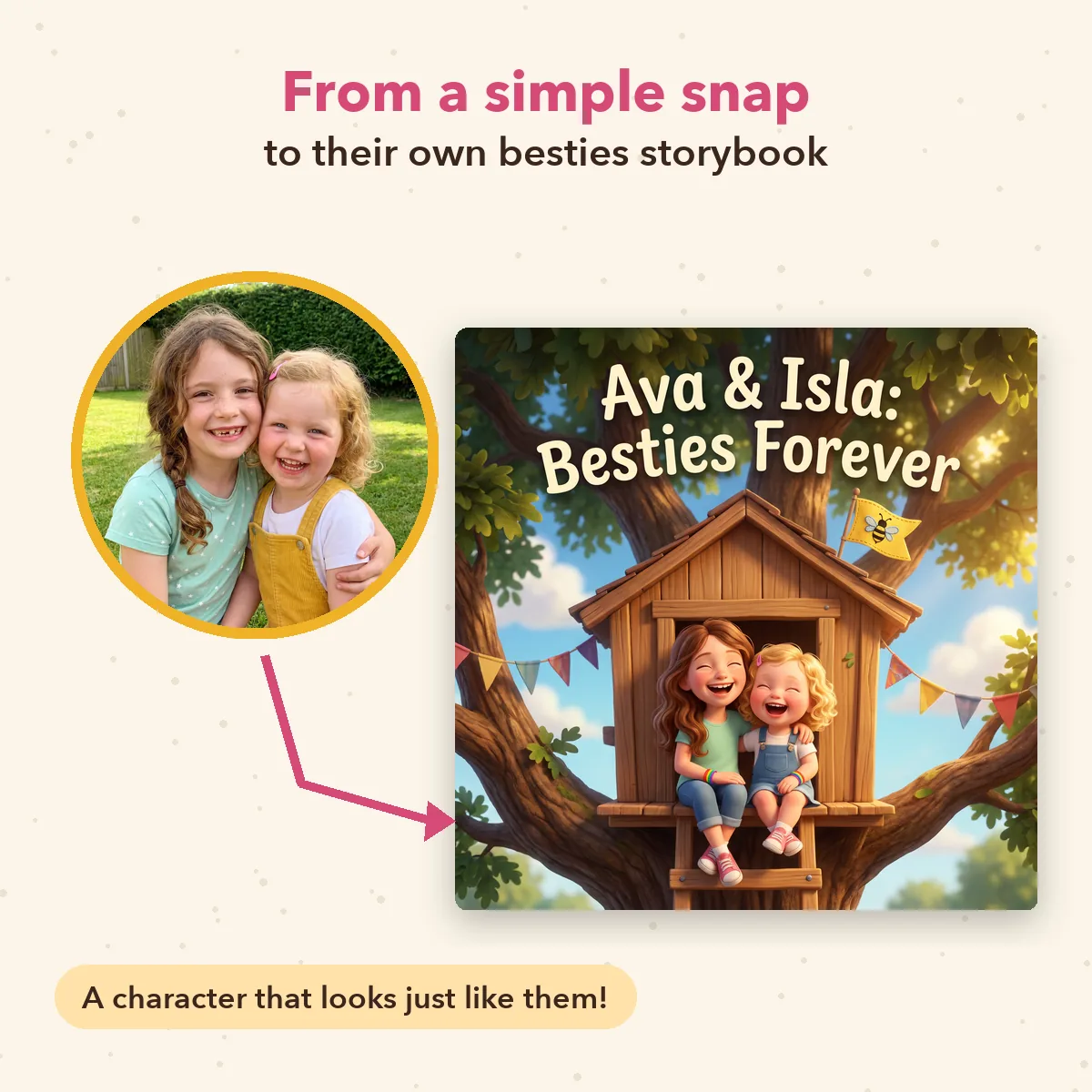 Personalised Besties Storybook