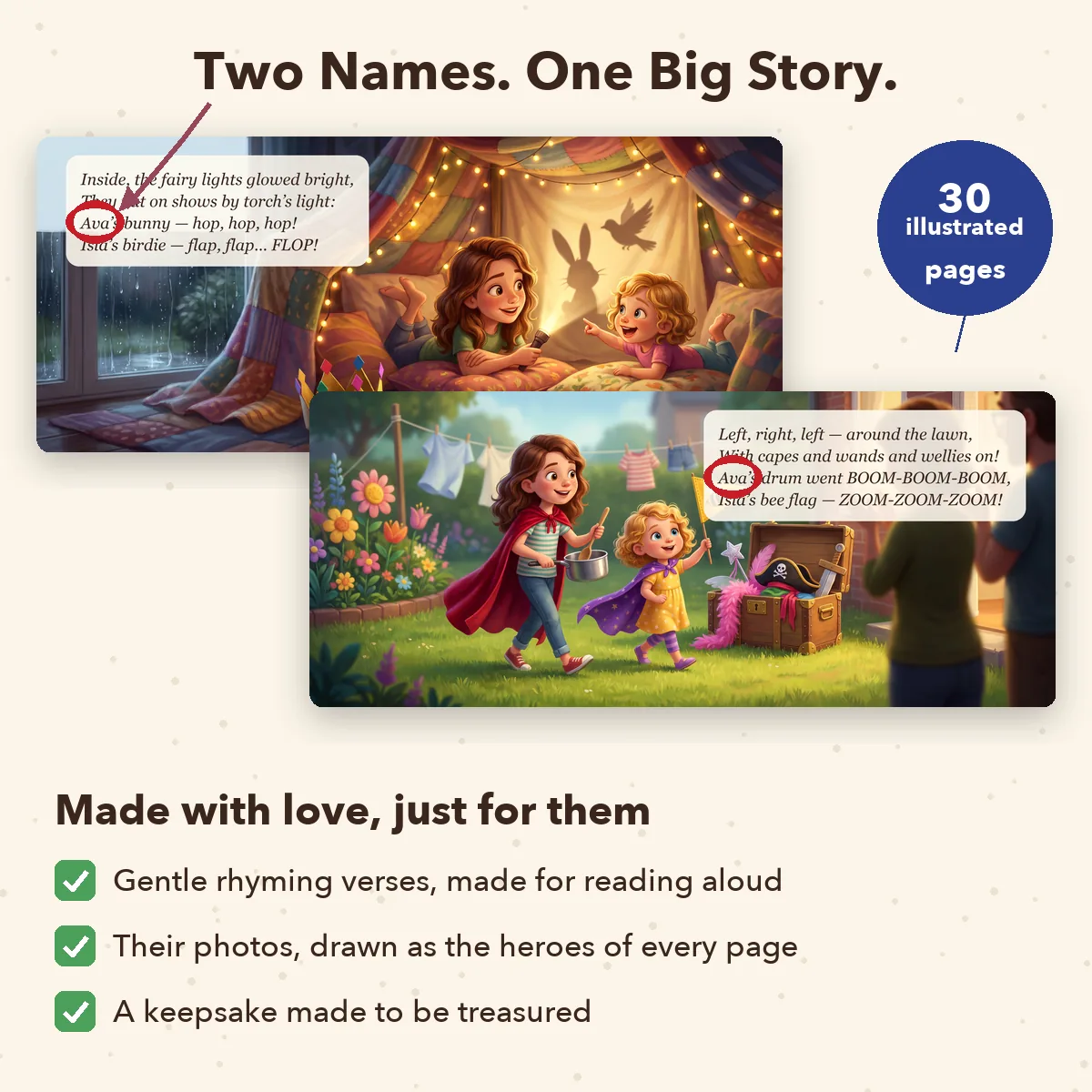 Personalised Besties Storybook