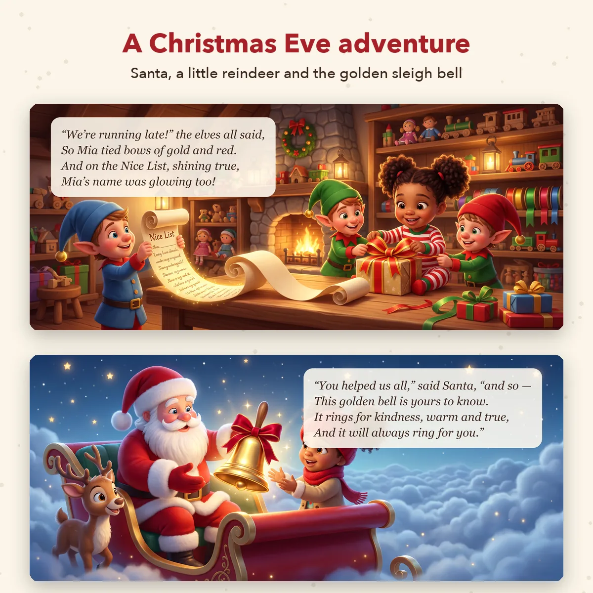 Personalised Christmas Storybook