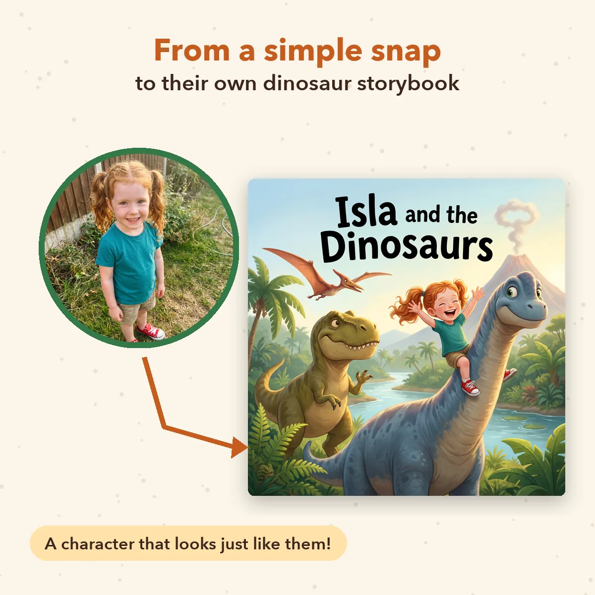 Personalised Dinosaur World Storybook