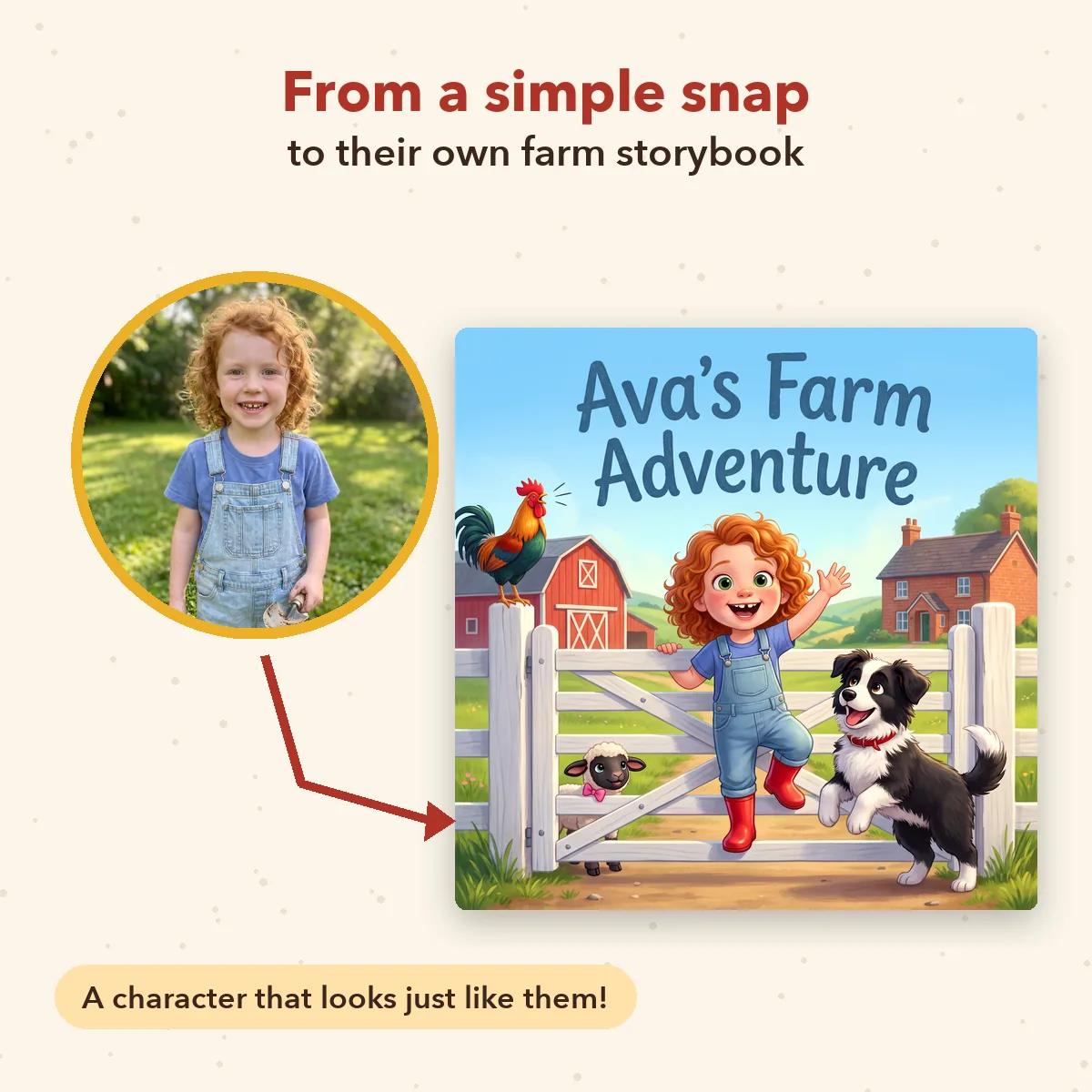 Personalised Farm Adventure Storybook