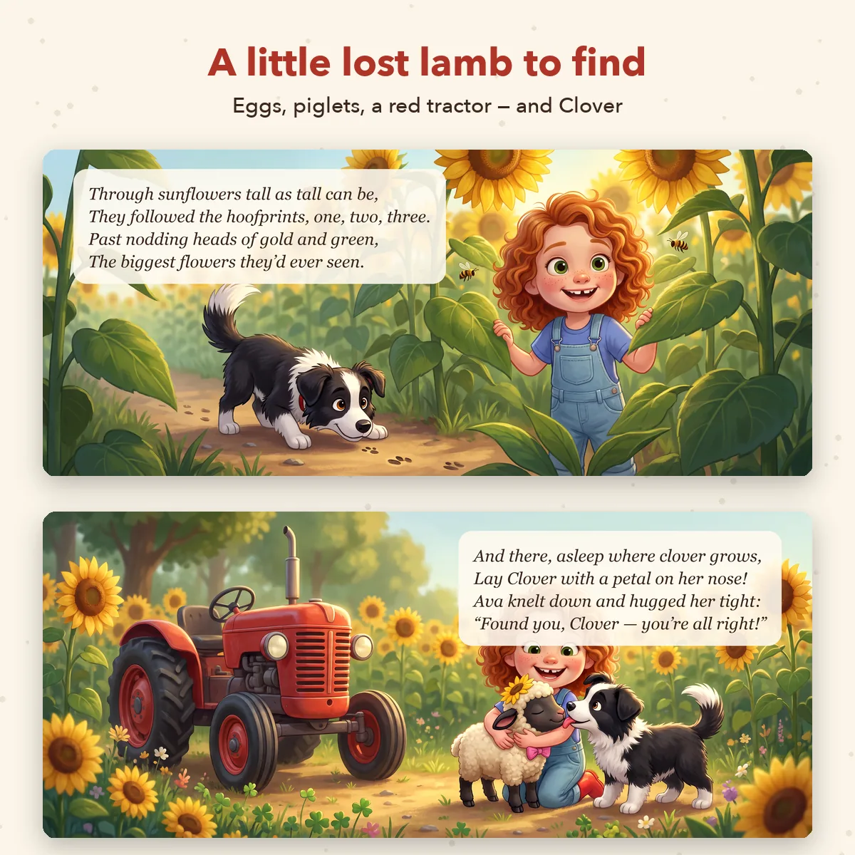 Personalised Farm Adventure Storybook
