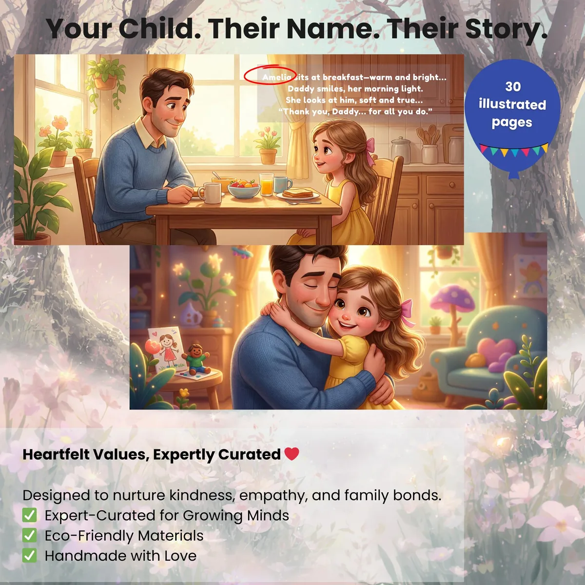 Personalised Father's Day Storybook