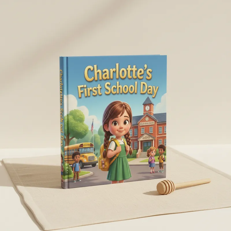 Personalised First School Day Storybook