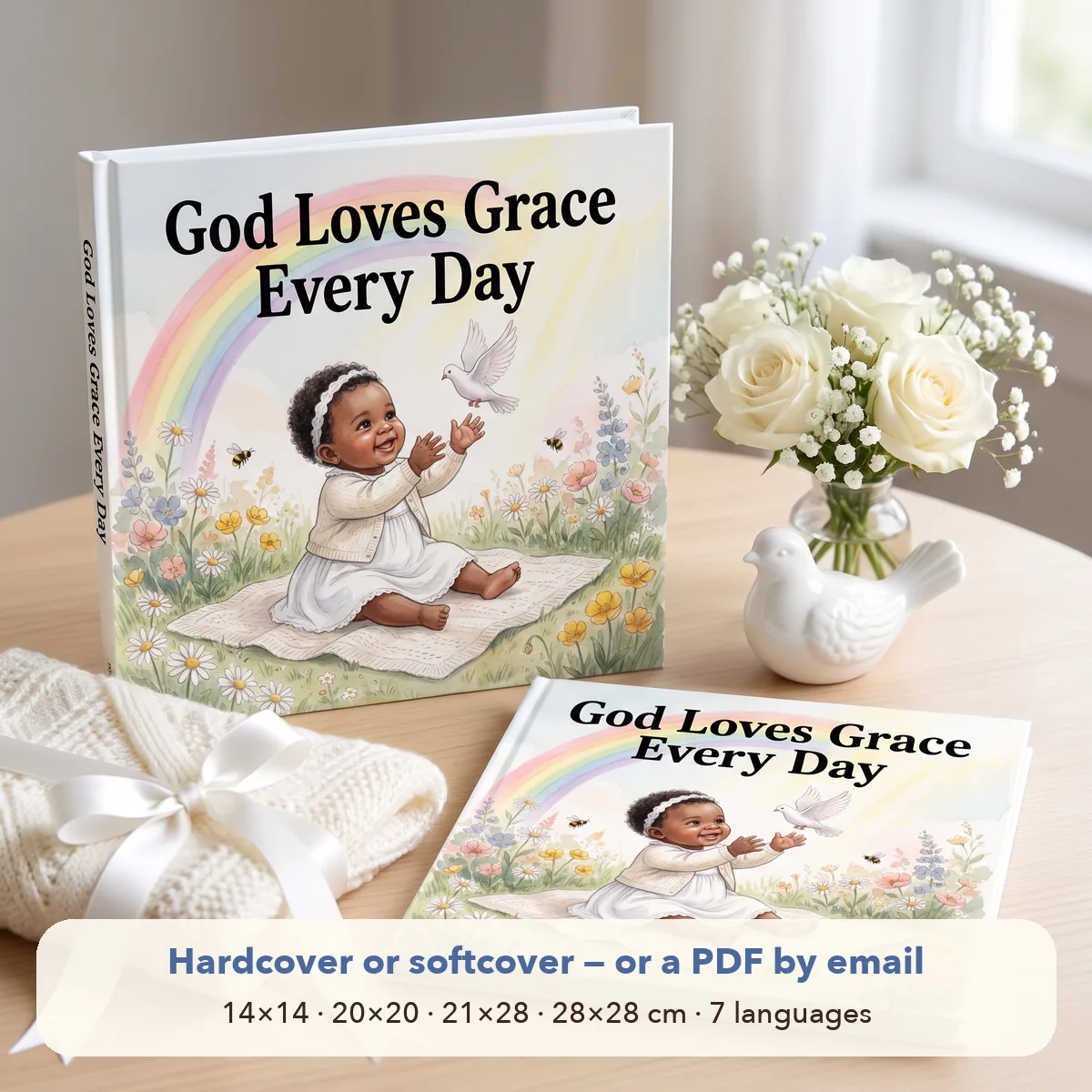Personalised Christian Baby Book