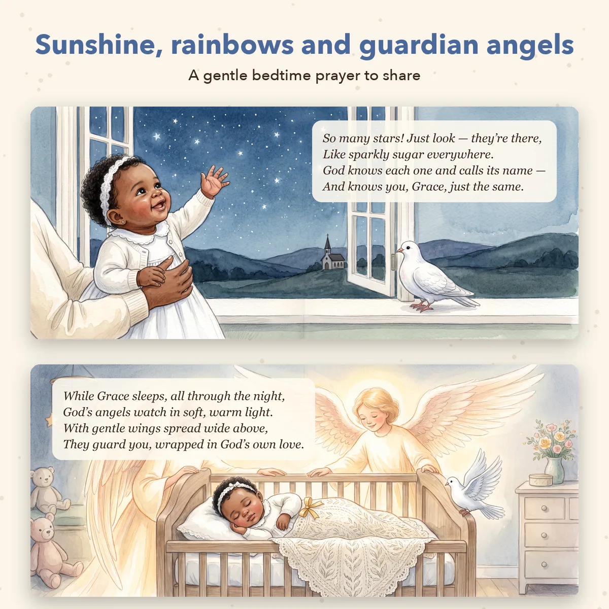 Personalised Christian Baby Book