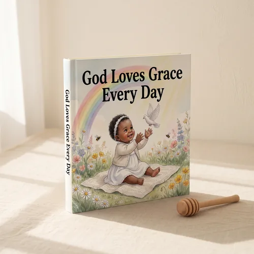 Personalised Christian Baby Book