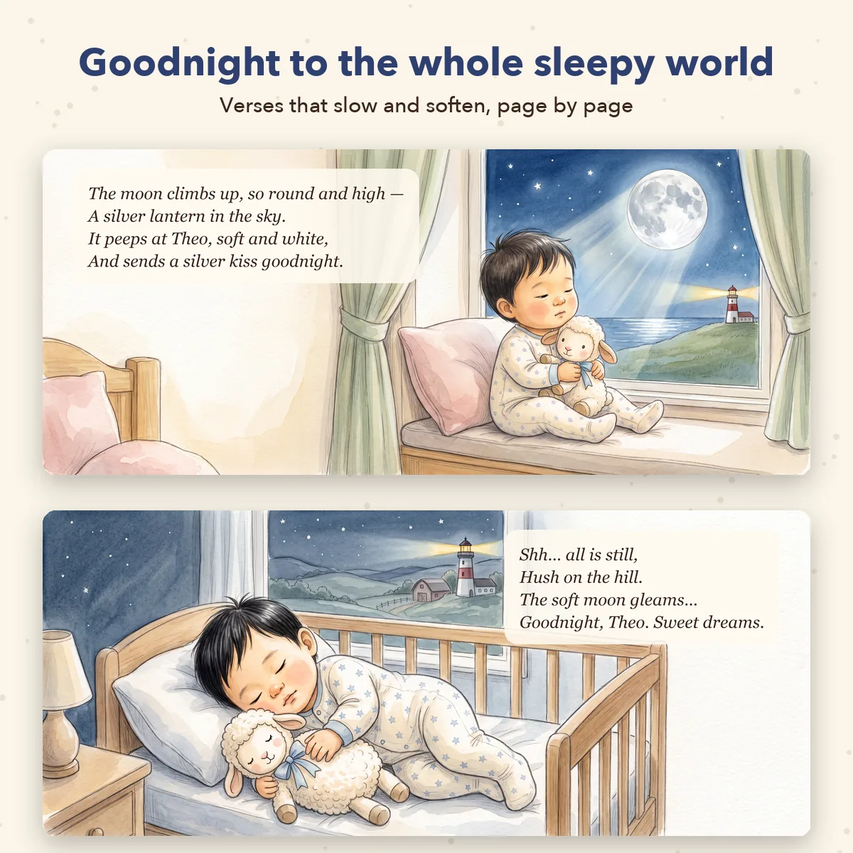Personalised Goodnight Bedtime Book