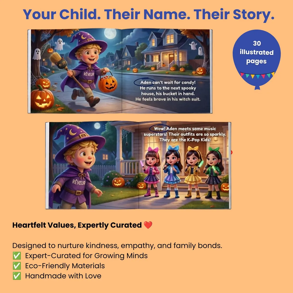 Personalised Halloween Storybook