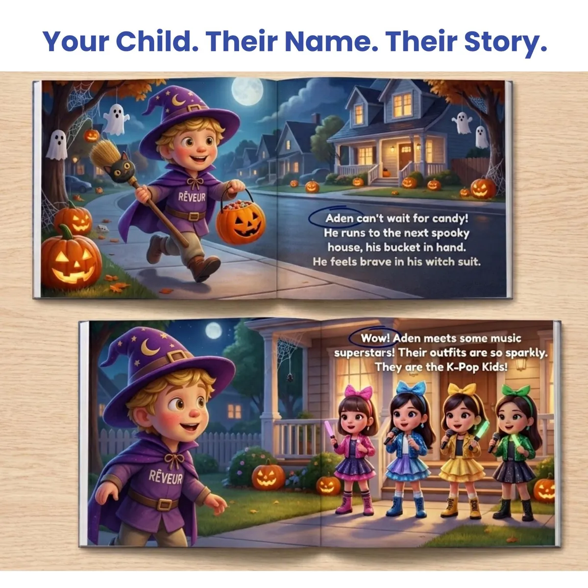 Personalised Halloween Storybook