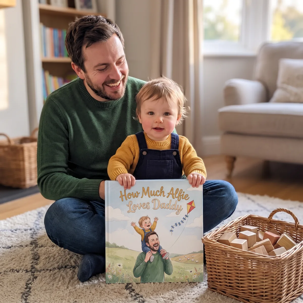 Personalised How Much I Love Daddy Book