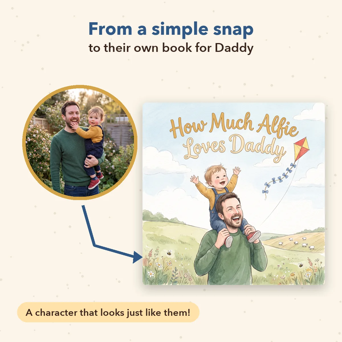 Personalised How Much I Love Daddy Book