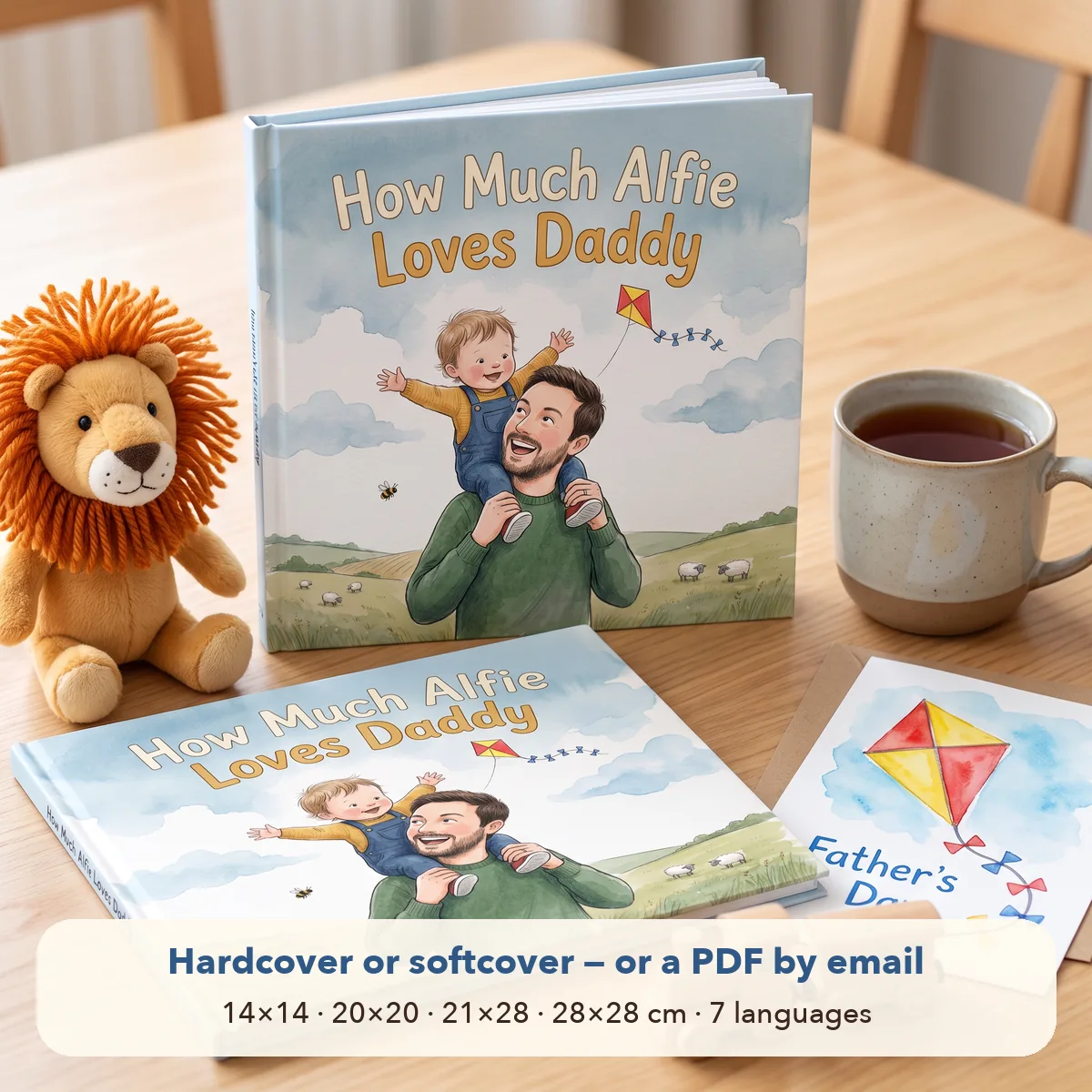 Personalised How Much I Love Daddy Book