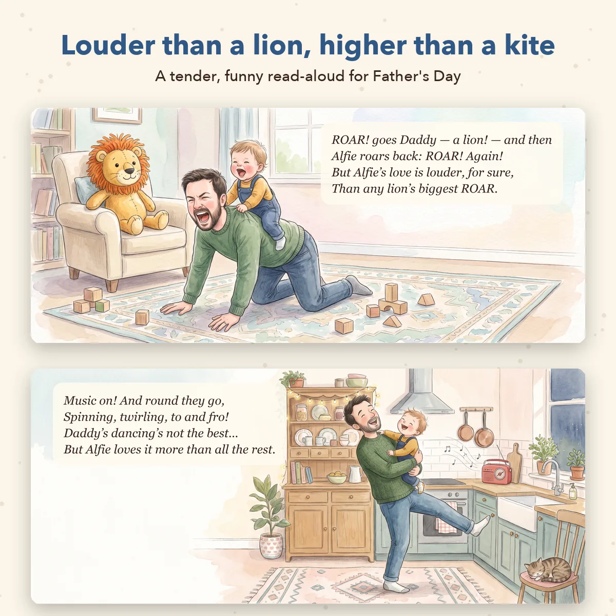 Personalised How Much I Love Daddy Book