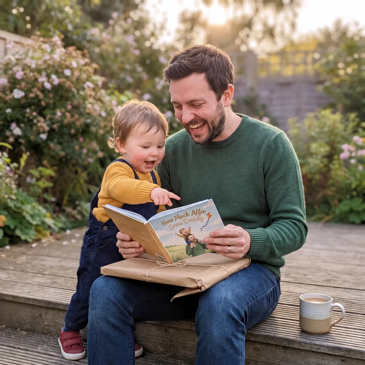 Personalised How Much I Love Daddy Book