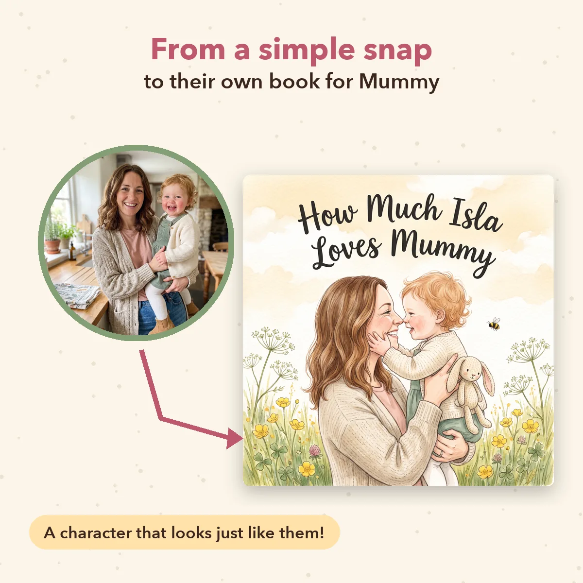 Personalised How Much I Love Mummy Book