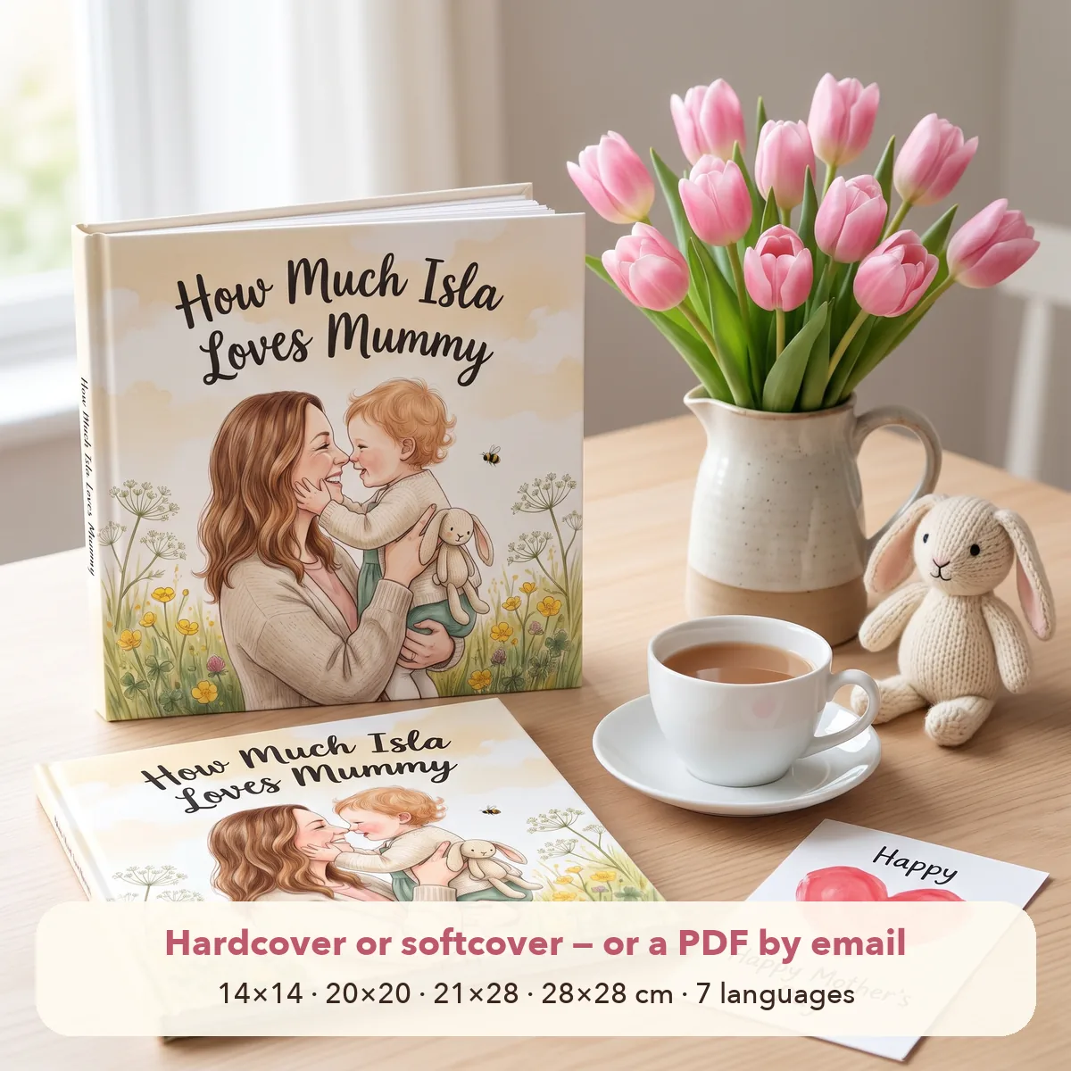 Personalised How Much I Love Mummy Book