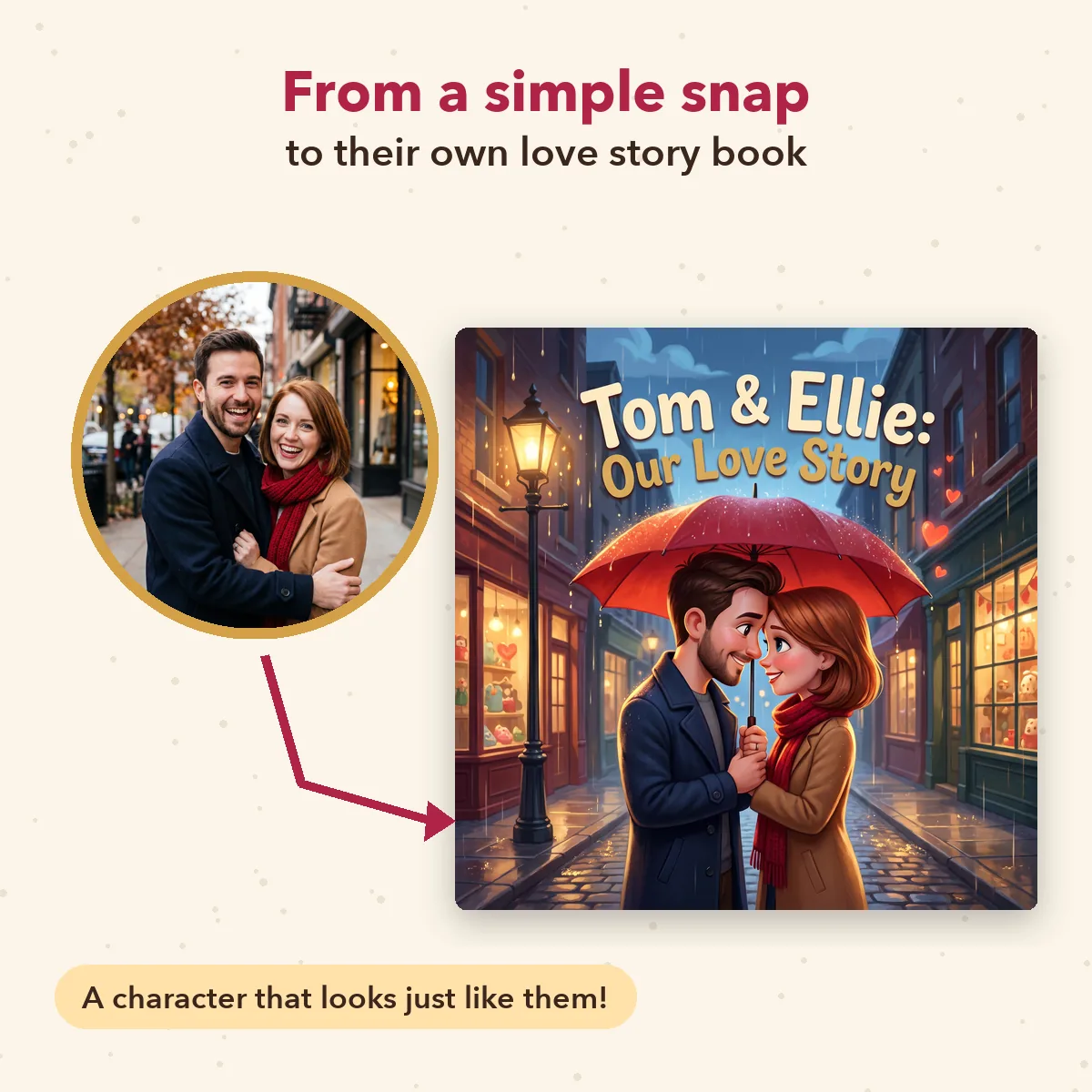 Personalised Love Story Book
