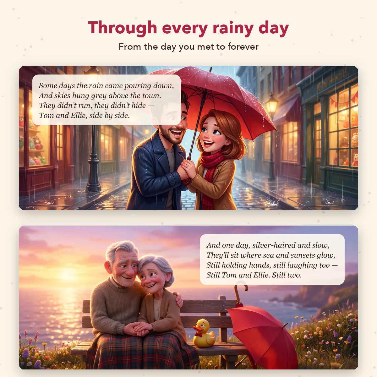 Personalised Love Story Book