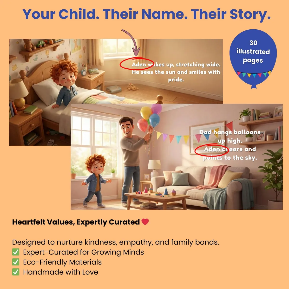 Personalised Magic Birthday Storybook