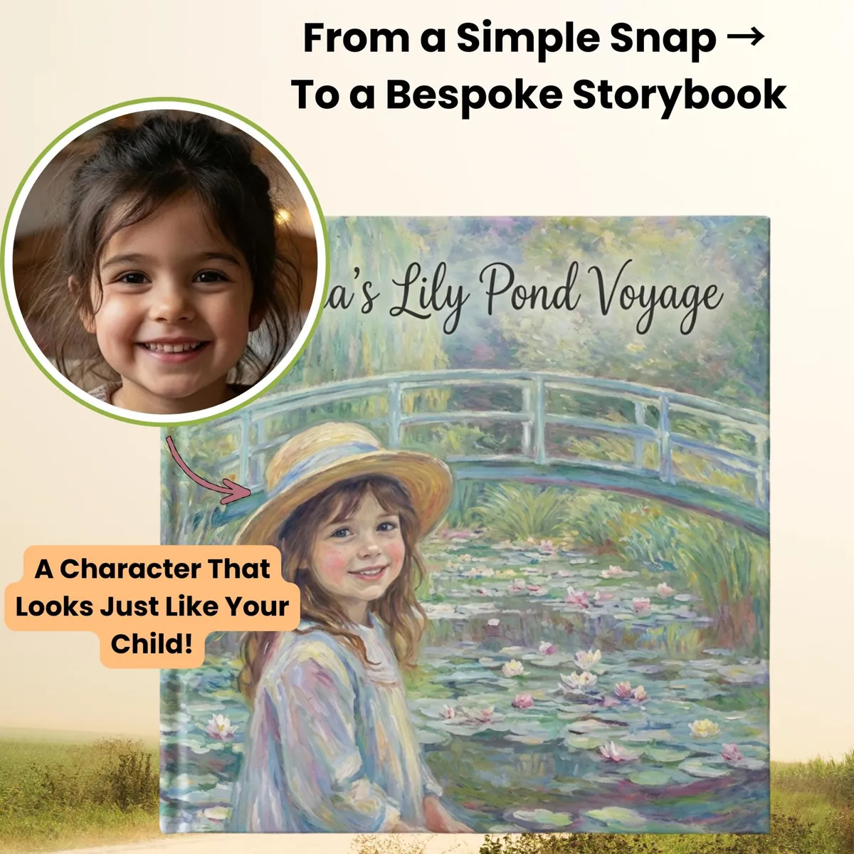 Personalised Monet-Inspired Storybook