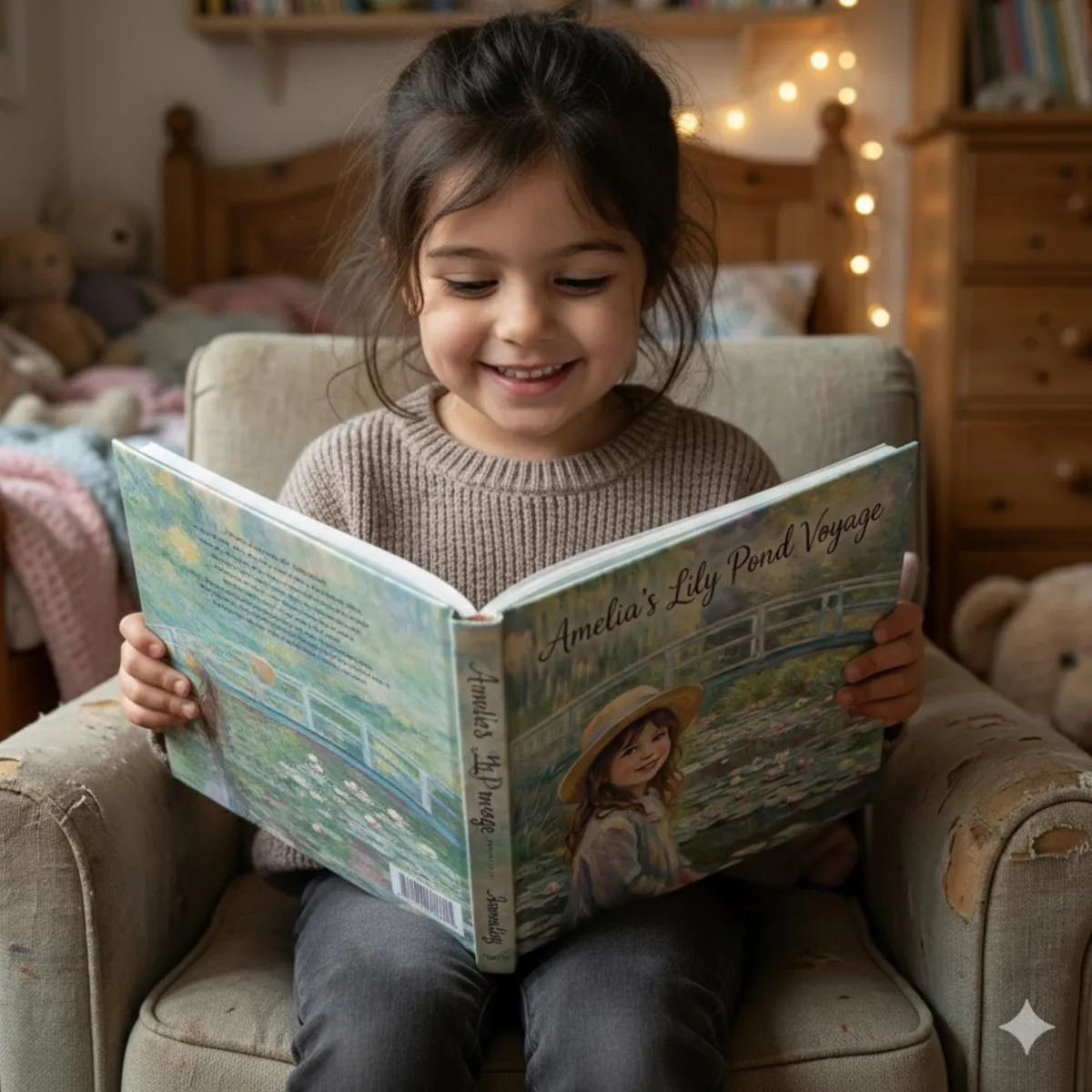 Personalised Monet-Inspired Storybook