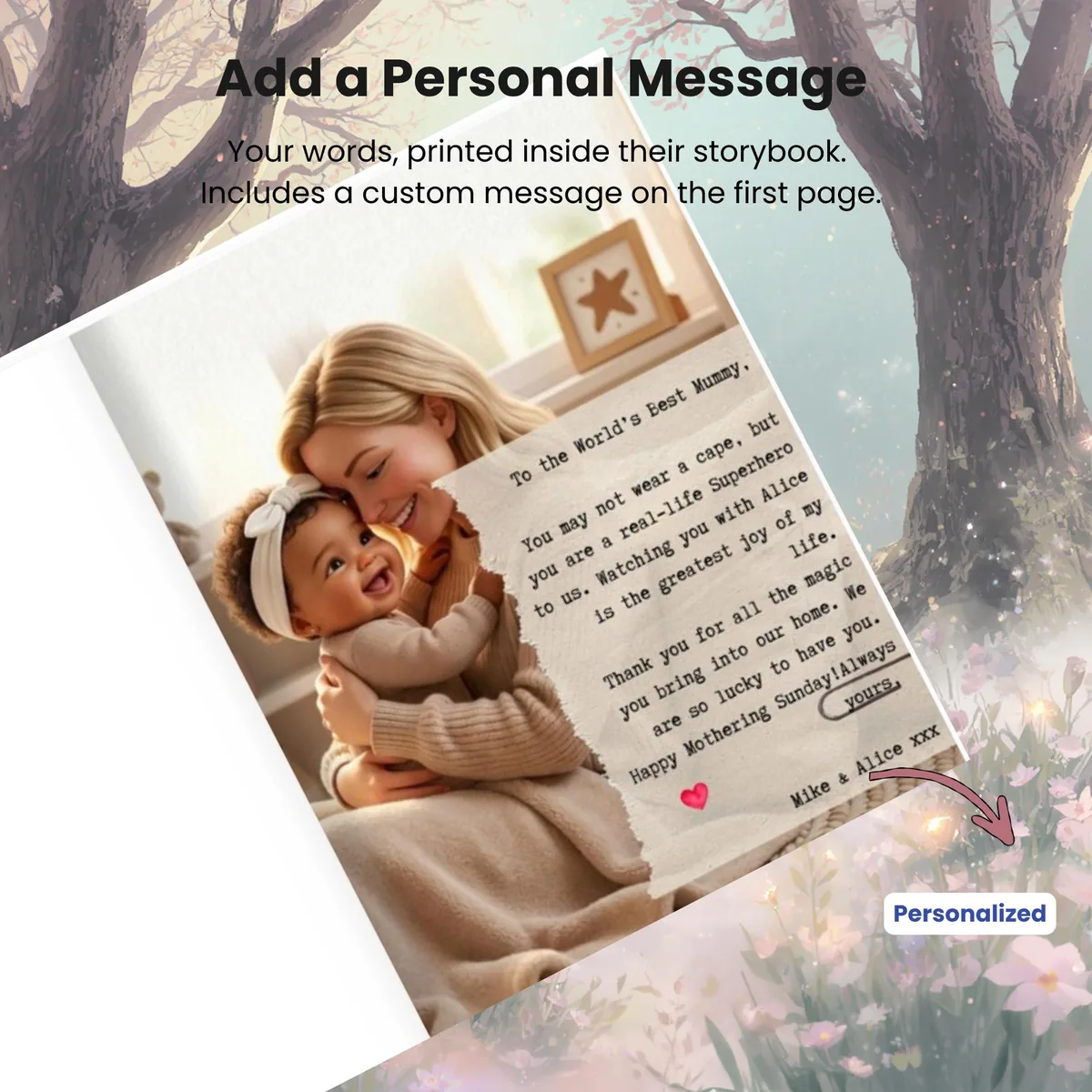 Personalised Mother's Day Storybook