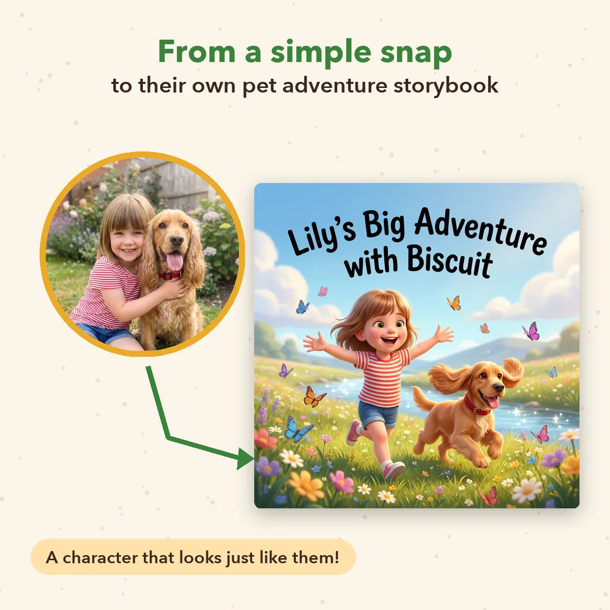 Personalised Pet Adventure Storybook