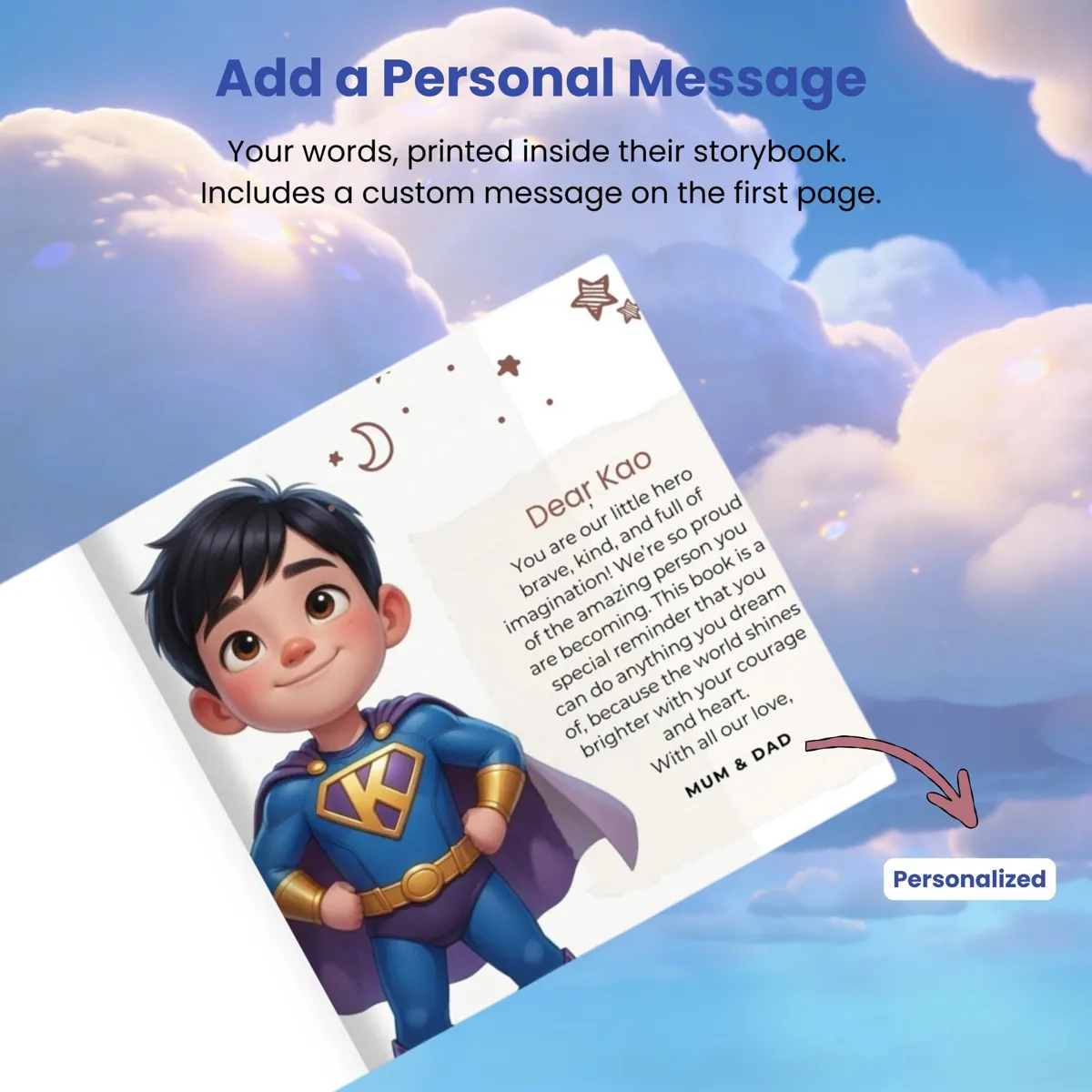 Personalised Superhero Storybook