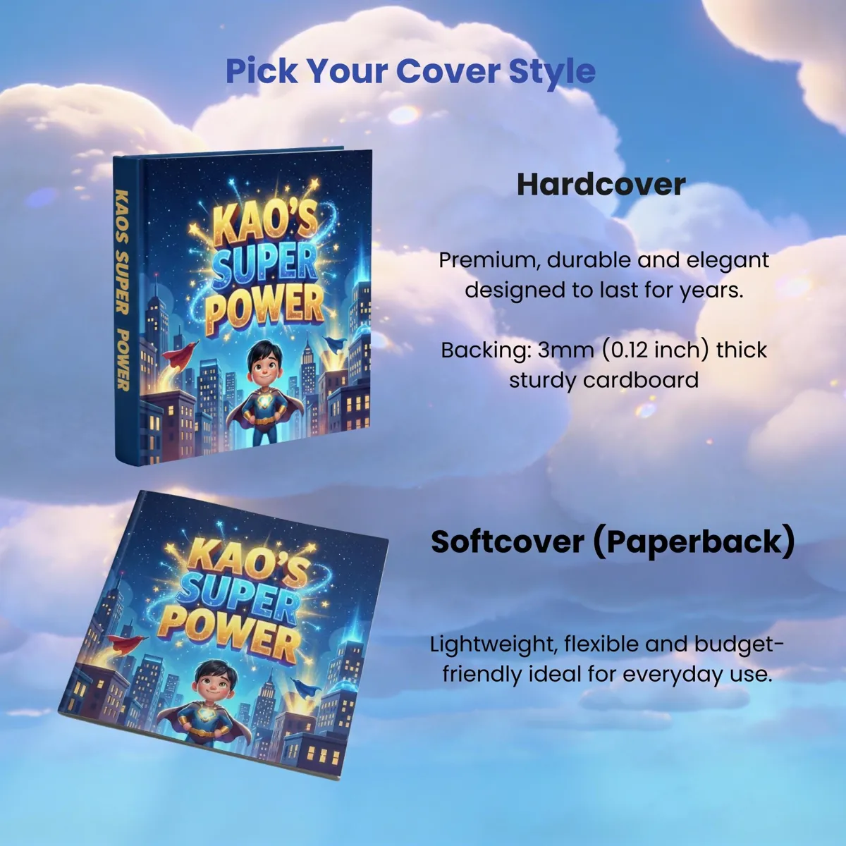 Personalised Superhero Storybook