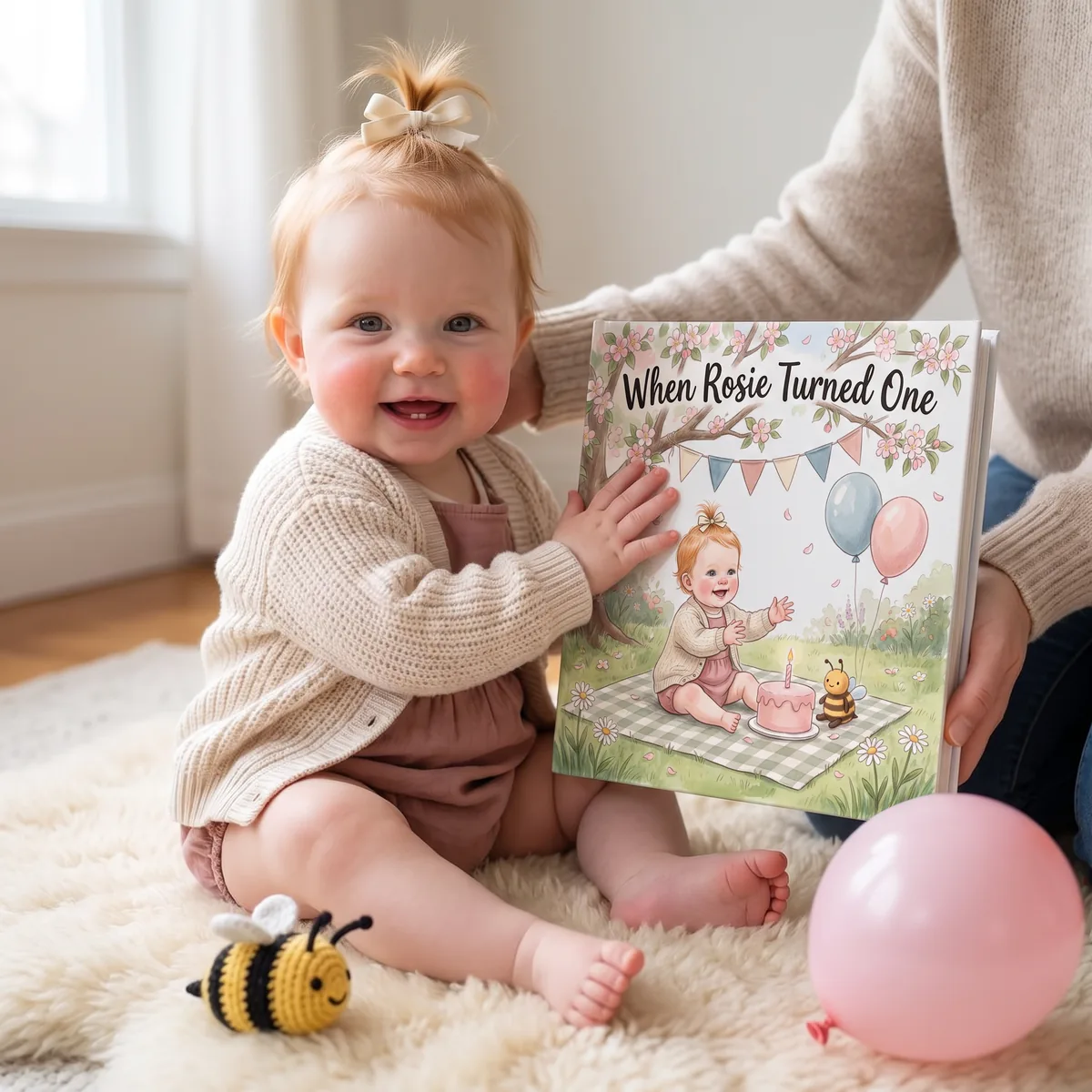 Personalised First Year Baby Book