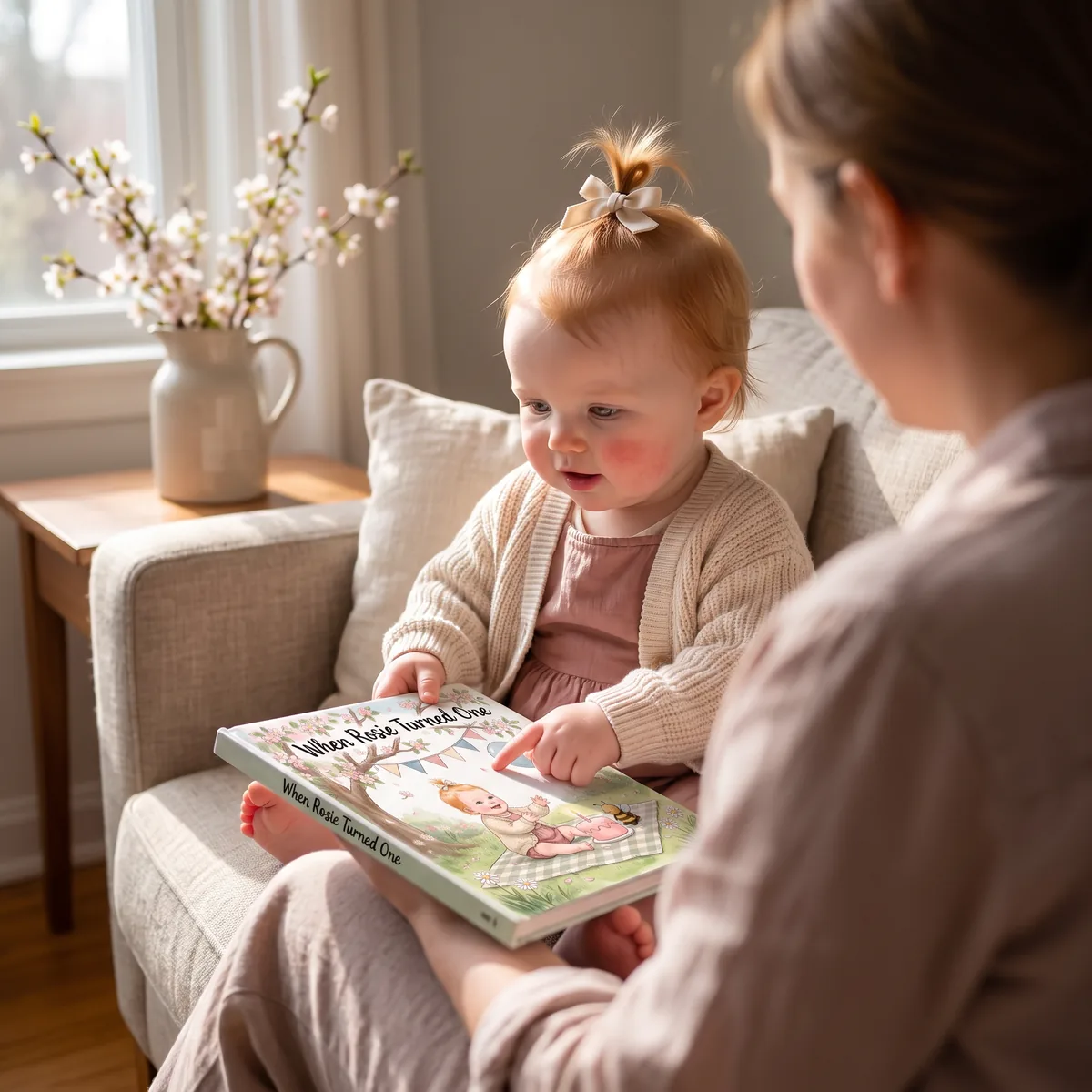 Personalised First Year Baby Book