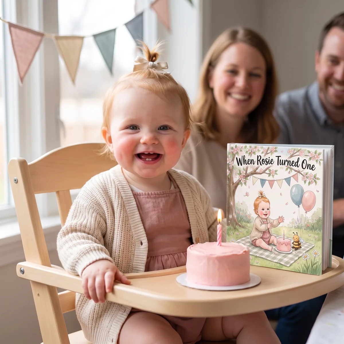 Personalised First Year Baby Book