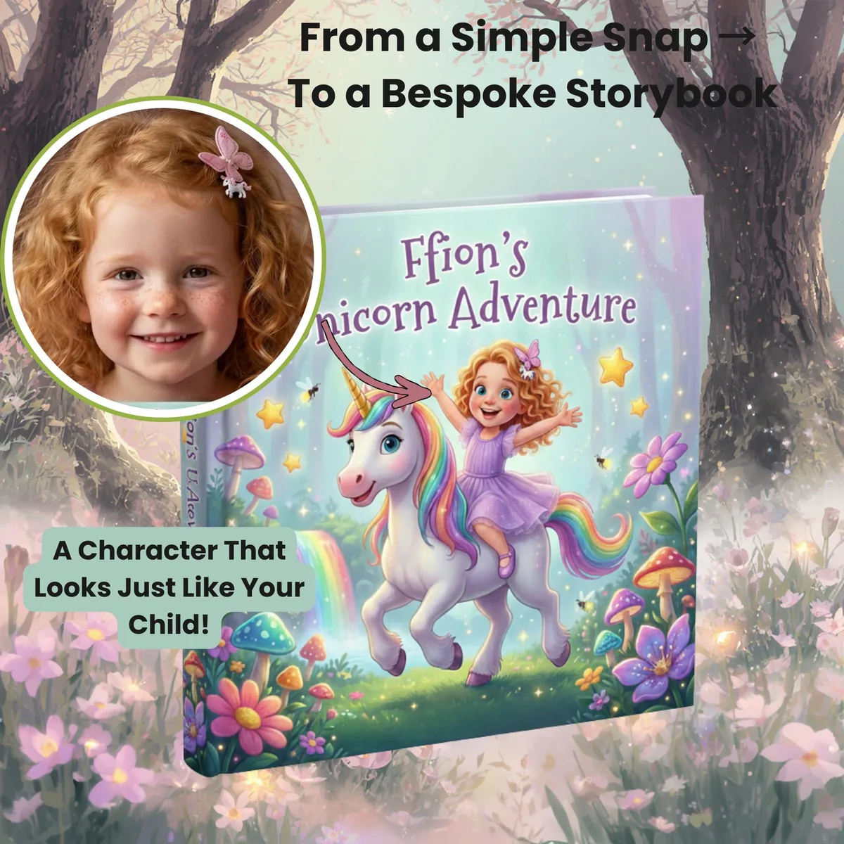 Personalised Unicorn Adventure Storybook