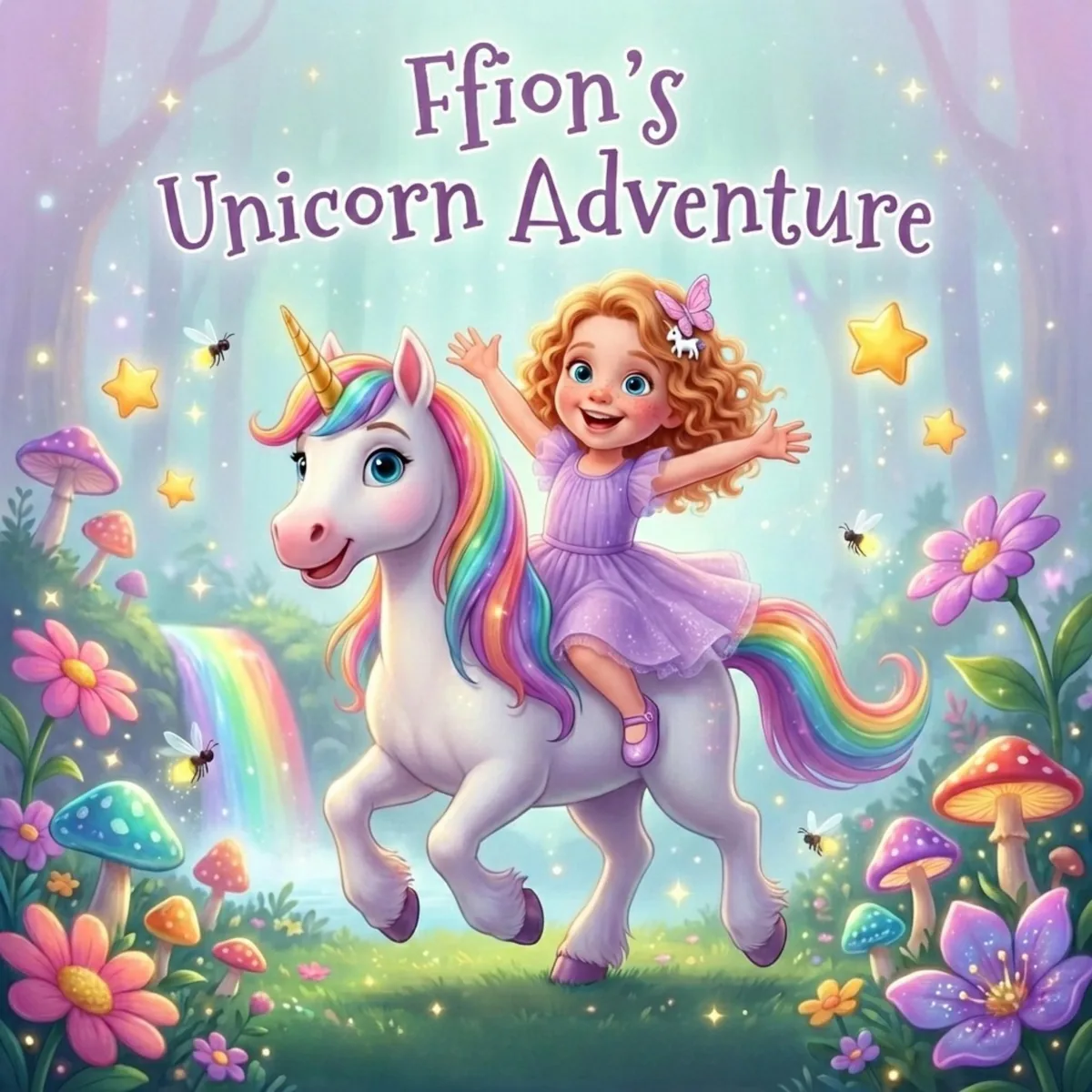 Personalised Unicorn Adventure Storybook