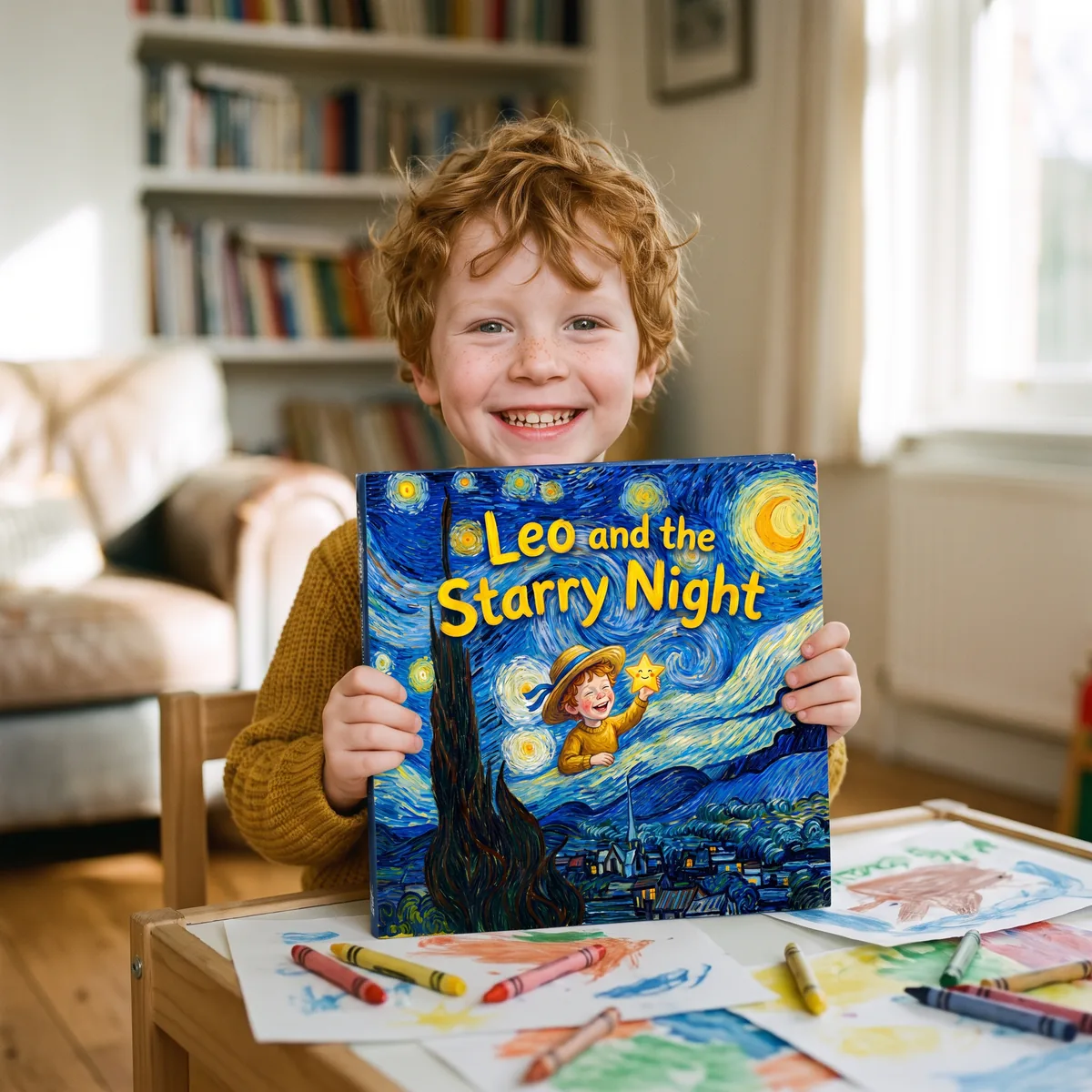 Personalised Van Gogh-Inspired Storybook