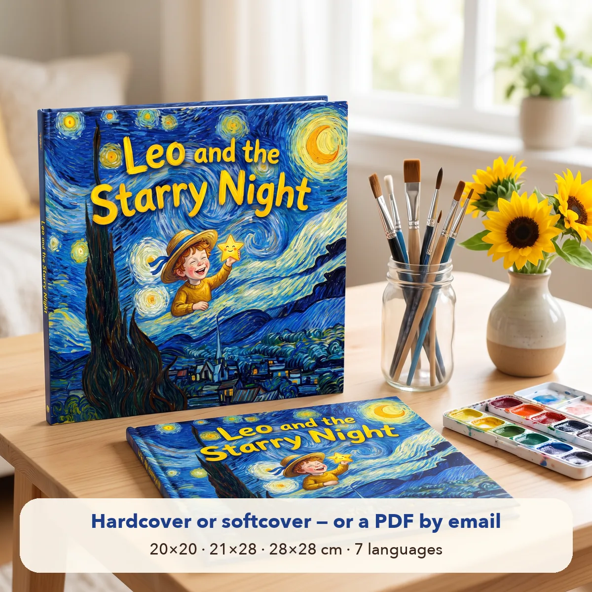 Personalised Van Gogh-Inspired Storybook