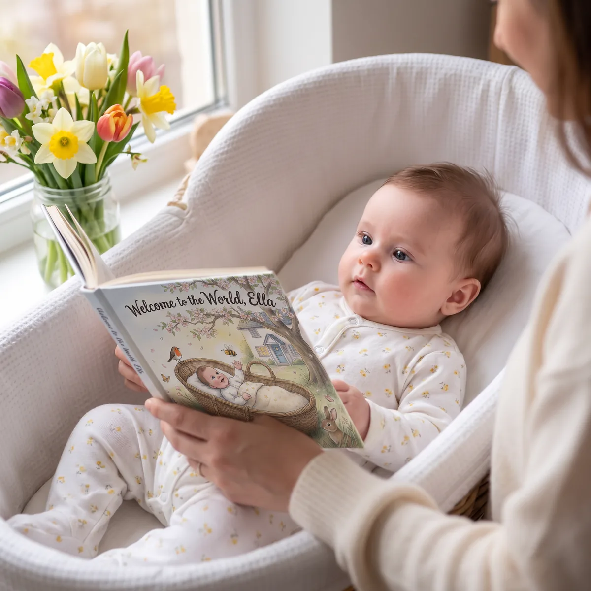 Personalised Welcome to the World Baby Book