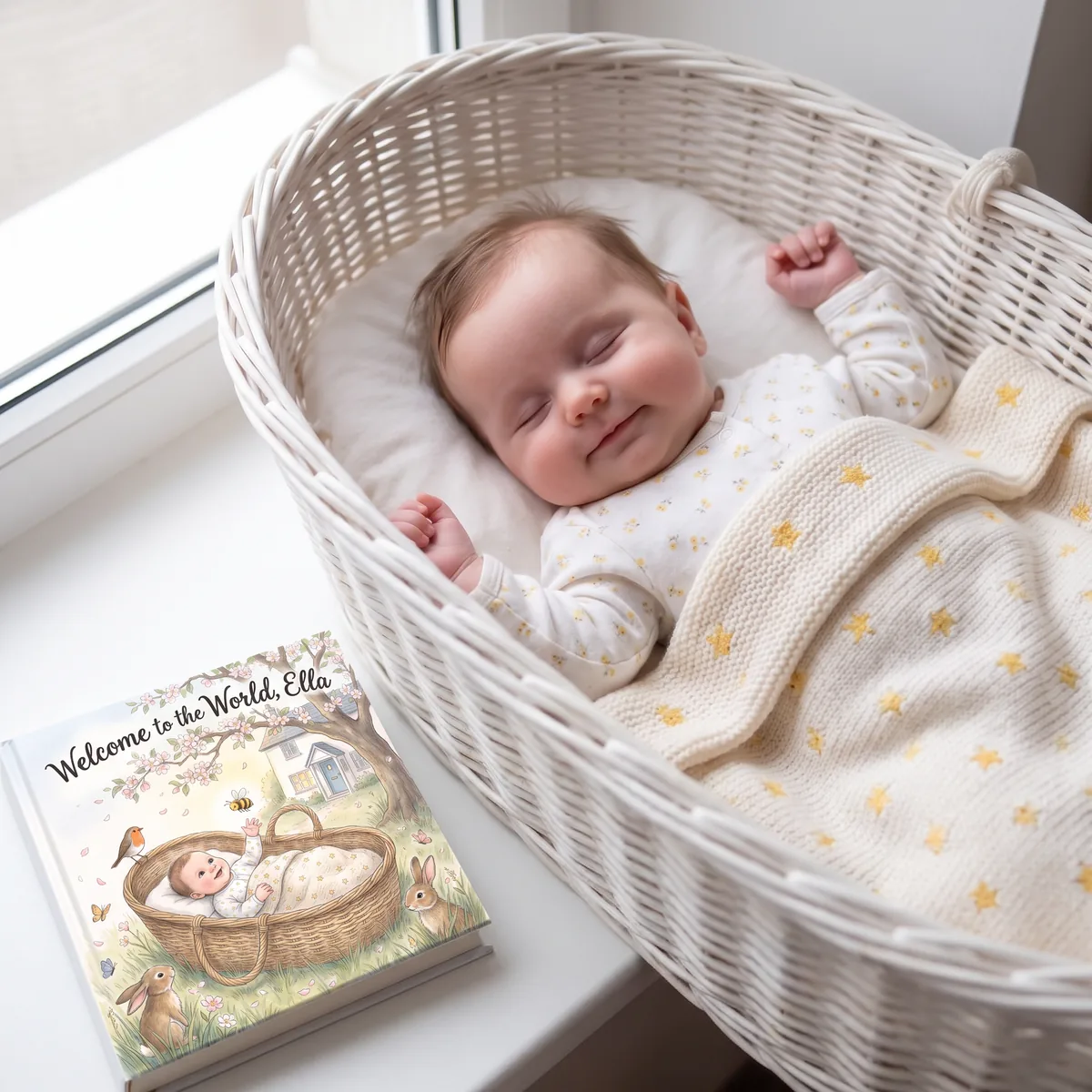 Personalised Welcome to the World Baby Book