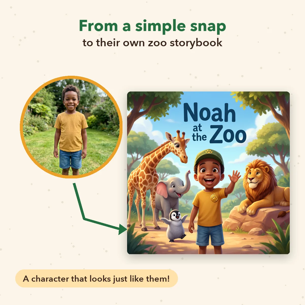 Personalised Zoo Storybook