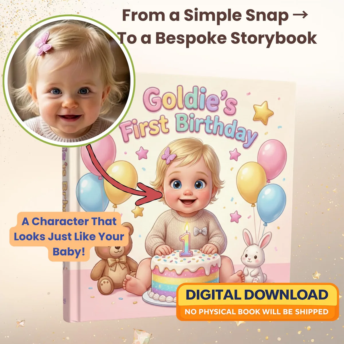 Personalized 1st Birthday Storybook PDF