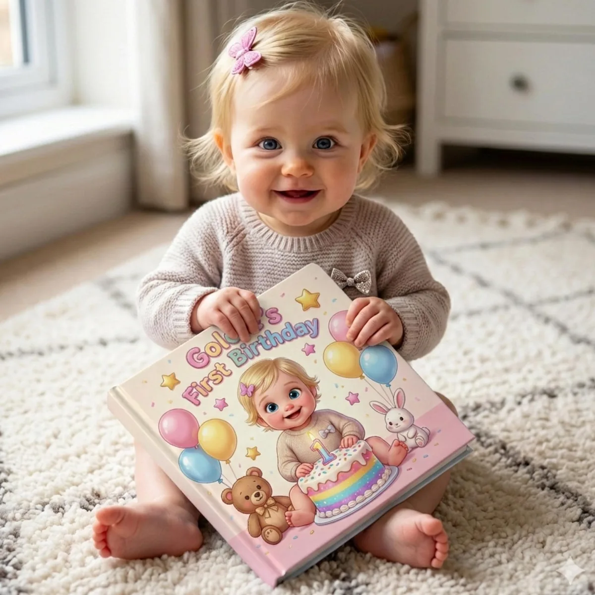 Personalized 1st Birthday Storybook
