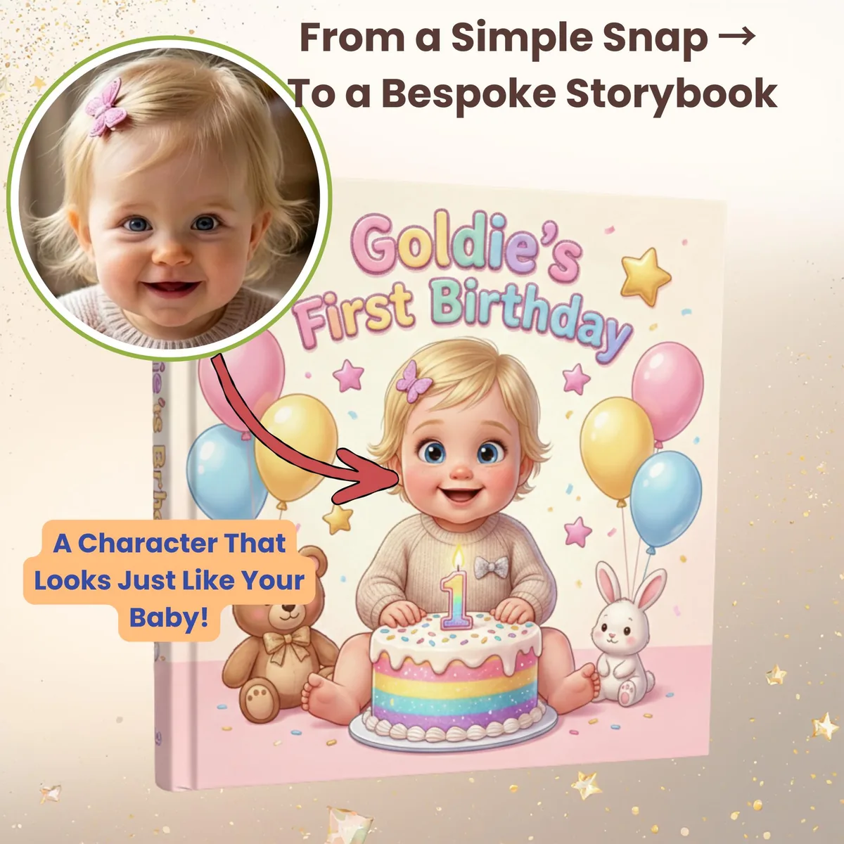 Personalized 1st Birthday Storybook