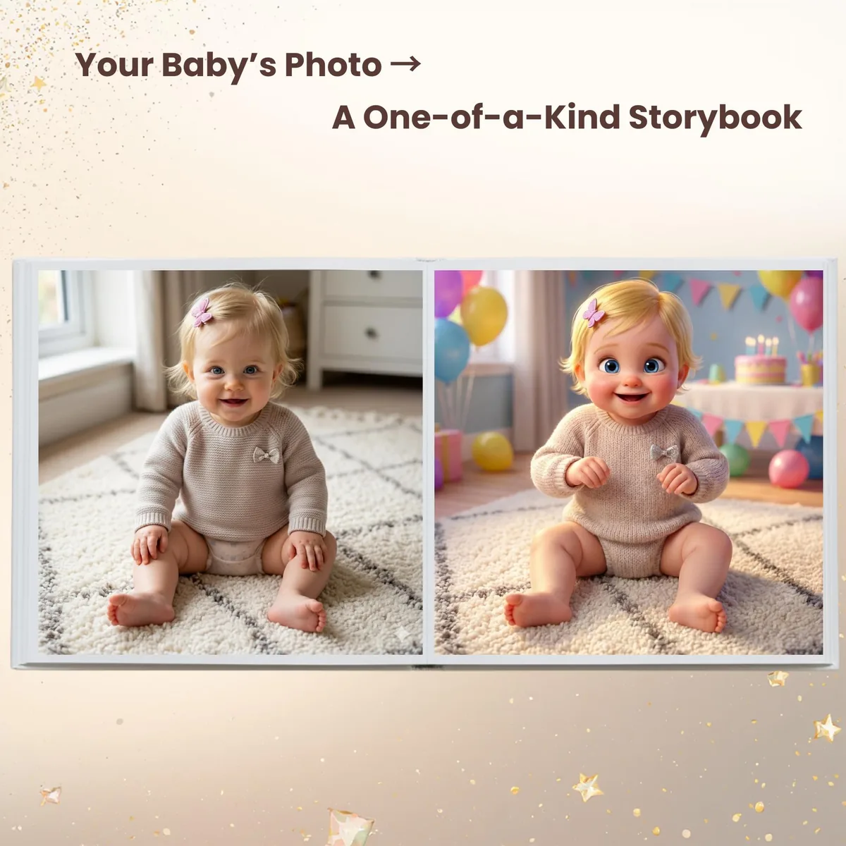 Personalized 1st Birthday Storybook