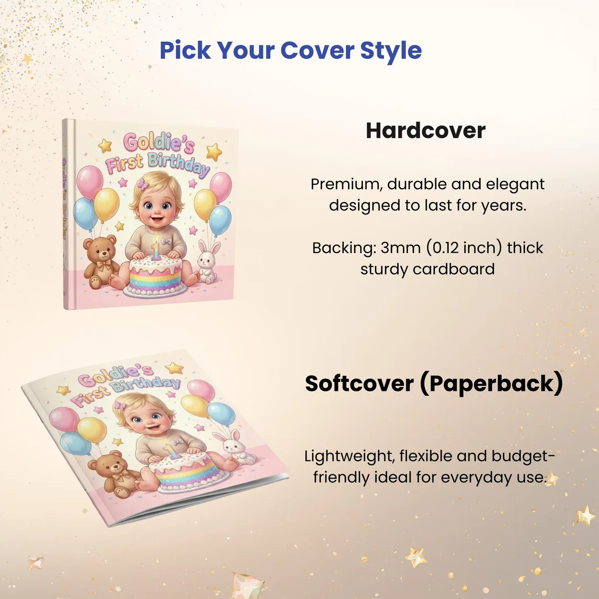 Personalized 1st Birthday Storybook